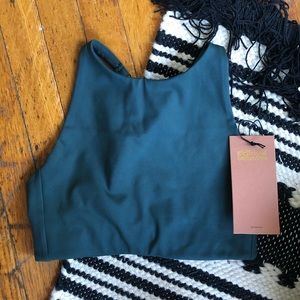 girlfriend collective | Moss Topanga Bra NWT